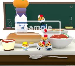 画像ギャラリー No.011のサムネイル画像 / 「ぴよ盛り」累計DL数が350万を突破。Android版に“給食編”の追加も