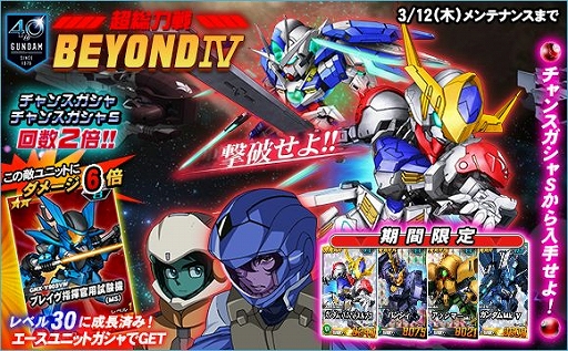 画像ギャラリー No.002のサムネイル画像 / 「SDガンダムオペレーションズ」で「BEYONDIVキャンペーン&イベント」が開催