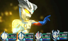 画像ギャラリー No.001のサムネイル画像 / 「ロストヒーローズ」,ウルトラマン系のヒーロー達に適用される「カラータイマー」システムと,「DRIVEスキル」システムの概要を公開