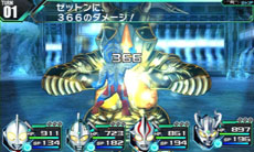 画像ギャラリー No.002のサムネイル画像 / 「ロストヒーローズ」,ウルトラマン系のヒーロー達に適用される「カラータイマー」システムと,「DRIVEスキル」システムの概要を公開