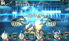 画像ギャラリー No.003のサムネイル画像 / 「ロストヒーローズ」,ウルトラマン系のヒーロー達に適用される「カラータイマー」システムと,「DRIVEスキル」システムの概要を公開