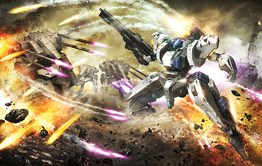 画像ギャラリー No.002のサムネイル画像 / “止まったら死ぬ”プレイ感覚のPS Vita「アサルトガンナーズ」は，1480円（税込）でどれぐらい遊ばせてくれるのか？　4Gamerコラボ機体のパスワードも掲載