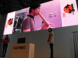 画像ギャラリー No.011のサムネイル画像 / ［TGS 2012］「大神 絶景版」ステージレポート。ピアノ/チェロ/尺八/ヴァイオリン/三味線の五重奏を楽しめるアレンジCDの収録風景も披露
