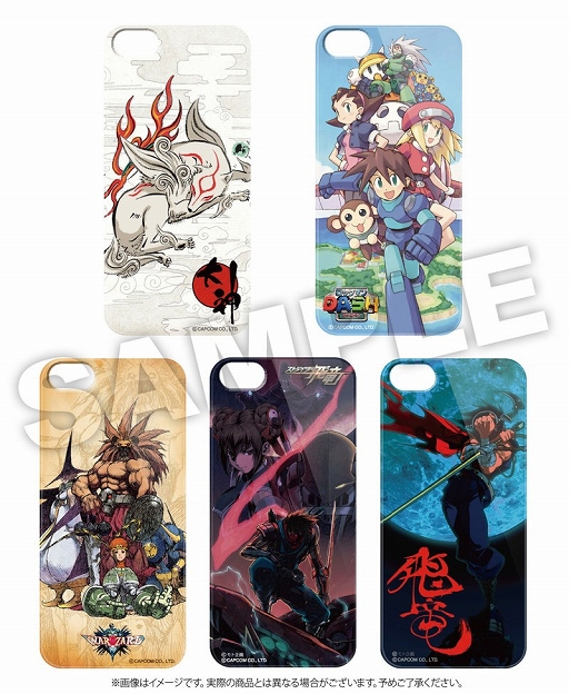 画像ギャラリー No.001のサムネイル画像 / 「オールカプコン スマートフォンカバー」企画の第2弾ラインナップが発表
