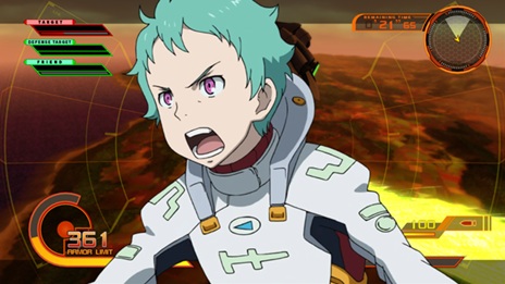 画像ギャラリー No.012のサムネイル画像 / 「エウレカセブンAO ―ユングフラウの花々たち― GAME＆OVA Hybrid Disc」に収録されるゲームの内容や登場機体を紹介