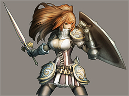 画像ギャラリー No.003のサムネイル画像 / オープンβテストの迫る「DARK BLOOD」，職業「ナイト」および「ハンター」のプレイムービーを公開