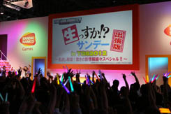 画像ギャラリー No.003のサムネイル画像 / ［TGS 2012］ステージイベント「生っすか!?サンデー出張版」で，プチマスのアニメ化，冬のライブのスケジュール，そして新たな初回封入特典など，新情報が続々公開