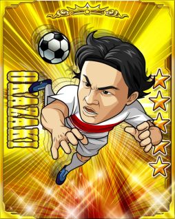 画像ギャラリー No.001のサムネイル画像 / 「サカつく S ワールドスターズ」広告に岡崎慎司選手を起用。限定カードも