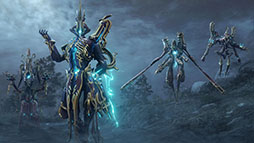 画像ギャラリー No.003のサムネイル画像 / 「Warframe」,最新のPrime Warframe「Caliban」を実装。接近戦では大鎌を振るい,遠距離からはスナイパーライフルで電撃を放つ