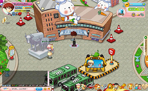画像ギャラリー No.002のサムネイル画像 / ブラウザゲーム「わくわくレストラン」最新情報。ゲームの流れや，レストラン経営と一見関係なさそうな「ペット」「車」などの要素が公開に