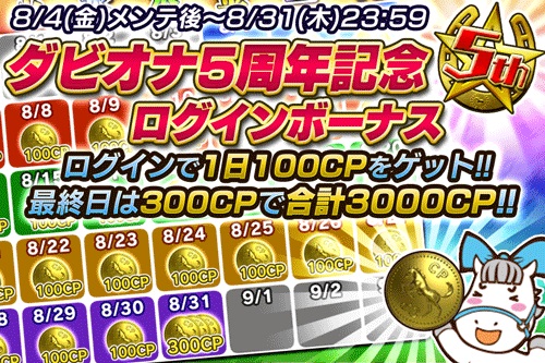 画像ギャラリー No.015のサムネイル画像 / 「ダービーオーナーズクラブ -ネクストハロン-」,ダビオナ5周年記念大感謝祭が開催