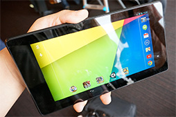 画像ギャラリー No.004のサムネイル画像 / 日本でもついに発売となる「Nexus 7(2013)」ファーストインプレッション。気になる性能もチェックしてきた