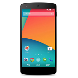 画像ギャラリー No.002のサムネイル画像 / Google,Android 4.4“KitKat”採用スマホ「Nexus 5」を国内発売。ストレージ容量16GBで3万9800円から