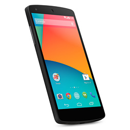 画像ギャラリー No.005のサムネイル画像 / Google,Android 4.4“KitKat”採用スマホ「Nexus 5」を国内発売。ストレージ容量16GBで3万9800円から