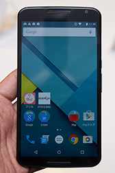 画像ギャラリー No.003のサムネイル画像 / 「Nexus 6」ファーストインプレッション。大きさとスペックはピカイチのGoogle製6インチファブレットは買いなのか
