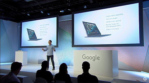 画像ギャラリー No.004のサムネイル画像 / Google，Android 6.0搭載の新型タブレット「Pixel C」。解像度2560×1800ドットの10.2インチ液晶搭載で499ドルから