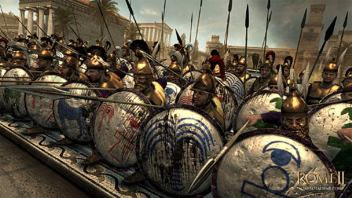 画像ギャラリー No.002のサムネイル画像 / 「Total War: Rome II」の最新ビデオダイアリーが公開に。倍増する操作ユニットに対応するため,タクティカルマップが導入される予定