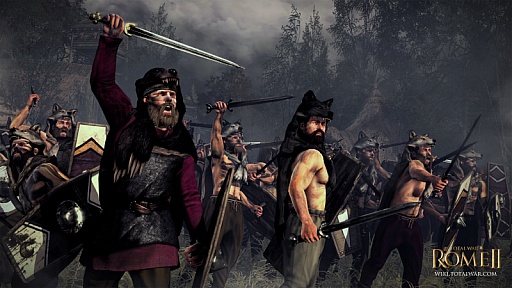 画像ギャラリー No.001のサムネイル画像 / 「Total War: Rome II」のプレイアブル種族に,ゲルマン民族からスエビ族が追加。「トイトブルク森の戦い」を収めたムービーも公開に