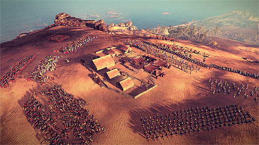 画像ギャラリー No.008のサムネイル画像 / ［E3 2013］「Total War: Rome II」のプレイアブルデモで「ナイルの戦い」を体験。カエサルを使ってボコボコにされてきた