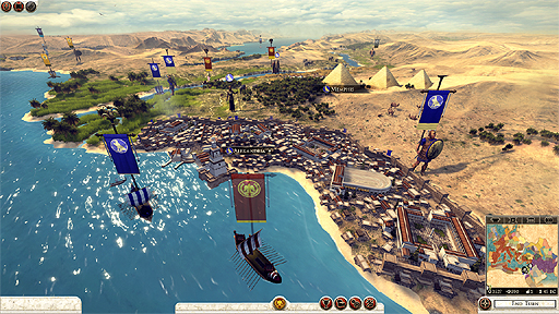 画像ギャラリー No.011のサムネイル画像 / ［E3 2013］「Total War: Rome II」のプレイアブルデモで「ナイルの戦い」を体験。カエサルを使ってボコボコにされてきた