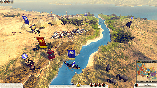 画像ギャラリー No.013のサムネイル画像 / ［E3 2013］「Total War: Rome II」のプレイアブルデモで「ナイルの戦い」を体験。カエサルを使ってボコボコにされてきた
