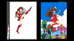画像ギャラリー No.032のサムネイル画像 / ［CEDEC 2020］キービジュアルの原画は……えっ，捨てた!? 手書き原画の発掘と保存，そして価値を伝えるバンダイナムコのセッションをレポート