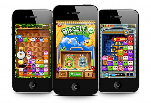 画像ギャラリー No.001のサムネイル画像 / 「LINE Birzzle」，配信開始から97日目で全世界1000万ダウンロードを達成