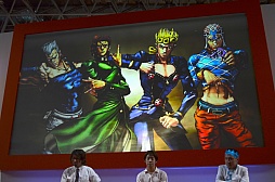 画像ギャラリー No.014のサムネイル画像 / ［TGS 2012］空条承太郎役に小野大輔さん，ジョセフ・ジョースター役に杉田智和さん。主要キャラのキャストや新たな参戦キャラも判明した「ジョジョの奇妙な冒険 オールスターバトル」ステージイベント