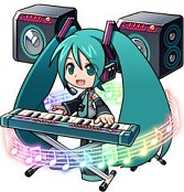 画像ギャラリー No.009のサムネイル画像 / 「狩りとも」と「初音ミク ぐらふぃコレクション」がコラボ。初音ミクユニットも登場