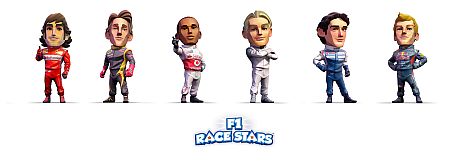 画像ギャラリー No.004のサムネイル画像 / 「F1 RACE STARS」発売日が12月13日に決定。デフォルメされたマシンがポップな街を走るスクリーンショットのほか,メインビジュアルや特徴も明らかに