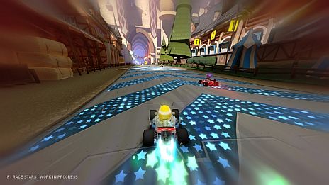 画像ギャラリー No.006のサムネイル画像 / 「F1 RACE STARS」発売日が12月13日に決定。デフォルメされたマシンがポップな街を走るスクリーンショットのほか，メインビジュアルや特徴も明らかに