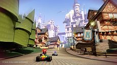 画像ギャラリー No.008のサムネイル画像 / 「F1 RACE STARS」発売日が12月13日に決定。デフォルメされたマシンがポップな街を走るスクリーンショットのほか，メインビジュアルや特徴も明らかに