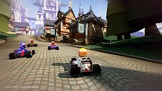 画像ギャラリー No.009のサムネイル画像 / 「F1 RACE STARS」発売日が12月13日に決定。デフォルメされたマシンがポップな街を走るスクリーンショットのほか，メインビジュアルや特徴も明らかに