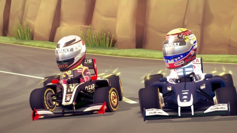 画像ギャラリー No.001のサムネイル画像 / 「F1 RACE STARS」レースモード4種類の概要が公開に。最高3000ccのマシンでかっ飛ばそう