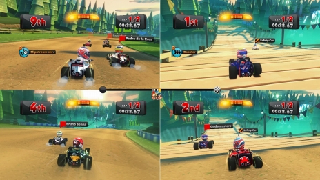 画像ギャラリー No.004のサムネイル画像 / 「F1 RACE STARS」レースモード4種類の概要が公開に。最高3000ccのマシンでかっ飛ばそう
