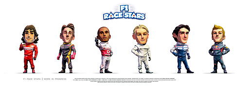 画像ギャラリー No.003のサムネイル画像 / 「F1 RACE STARS」のインプレッションを掲載。コードマスターズから2013年3月7日に発売される本作は,手軽に遊べる異色のF1ゲーム