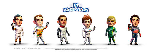 画像ギャラリー No.004のサムネイル画像 / 「F1 RACE STARS」のインプレッションを掲載。コードマスターズから2013年3月7日に発売される本作は,手軽に遊べる異色のF1ゲーム