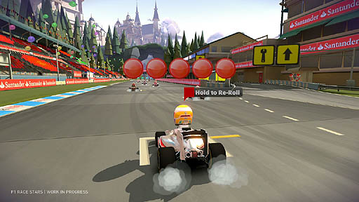 画像ギャラリー No.007のサムネイル画像 / 「F1 RACE STARS」のインプレッションを掲載。コードマスターズから2013年3月7日に発売される本作は,手軽に遊べる異色のF1ゲーム