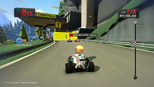 画像ギャラリー No.009のサムネイル画像 / 「F1 RACE STARS」のインプレッションを掲載。コードマスターズから2013年3月7日に発売される本作は,手軽に遊べる異色のF1ゲーム