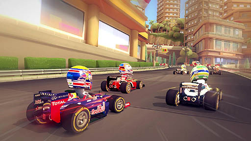 画像ギャラリー No.013のサムネイル画像 / 「F1 RACE STARS」のインプレッションを掲載。コードマスターズから2013年3月7日に発売される本作は,手軽に遊べる異色のF1ゲーム