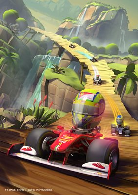 画像ギャラリー No.004のサムネイル画像 / 「F1 RACE STARS」の公式サイトがオープン。ゲーム中に登場するサーキットや，サーキット場に施される仕掛けについての情報が公開に