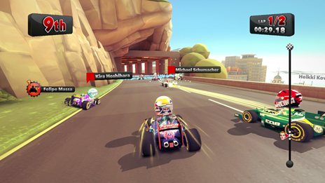 画像ギャラリー No.013のサムネイル画像 / 「F1 RACE STARS」の公式サイトがオープン。ゲーム中に登場するサーキットや,サーキット場に施される仕掛けについての情報が公開に