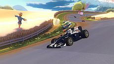 画像ギャラリー No.008のサムネイル画像 / 「F1 RACE STARS」，カスタムイベントや相撲ロボが鎮座する日本コースなどが公開に。テレビCMパロディ風に「ボトルロケット」を紹介するムービーも