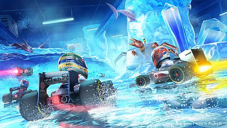 画像ギャラリー No.001のサムネイル画像 / ポップで奇想天外なレースゲーム「F1 RACE STARS」が本日発売＆有料DLCの配信がスタート。発売記念ムービーやオンラインマニュアルも公開に