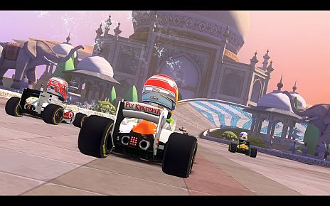 画像ギャラリー No.005のサムネイル画像 / ポップで奇想天外なレースゲーム「F1 RACE STARS」が本日発売＆有料DLCの配信がスタート。発売記念ムービーやオンラインマニュアルも公開に