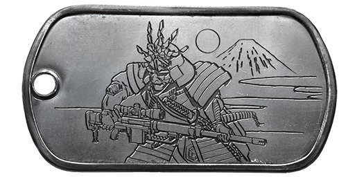 画像ギャラリー No.001のサムネイル画像 / 「バトルフィールド 4」日本のファン向けにデザインされた「侍」ドッグタグ登場