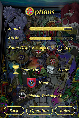 画像ギャラリー No.007のサムネイル画像 / リトルウイングのiOS向け新作ピンボールゲーム「Pinball Crystal Caliburn II」が本日配信スタート