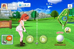 画像ギャラリー No.022のサムネイル画像 / 手軽に遊べるiOS用のゴルフゲーム「フレッシュ☆ゴルフ 青空いんぱくと!!」プレイレポート
