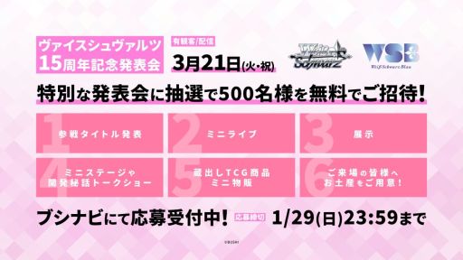 画像ギャラリー No.002のサムネイル画像 / 「ブシロードTCG戦略発表会2023 永遠のマイターン」の出演者情報などを公開