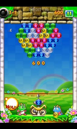 画像ギャラリー No.003のサムネイル画像 / Android向け「NEWパズルボブル」がdメニューのタイトーステーションで配信